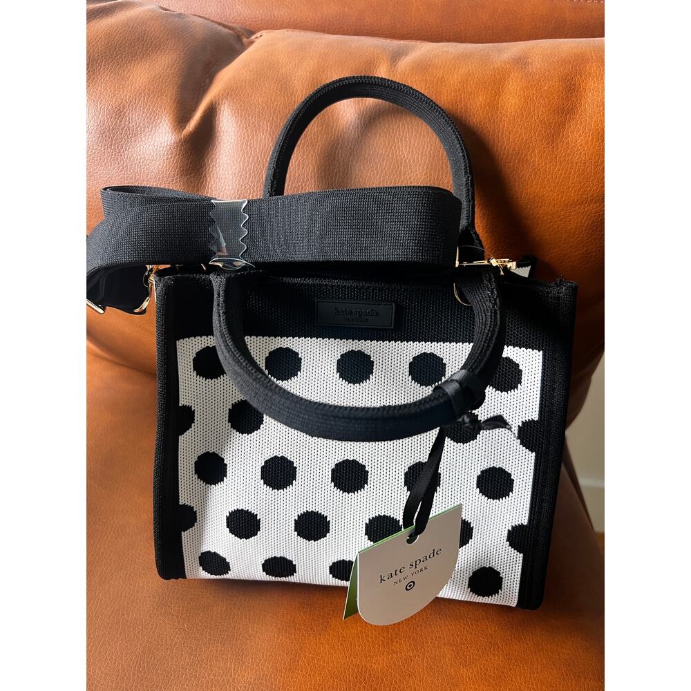 Kate Spade New York for Target Polka Dot Crossbody Bag  x Target White/Black